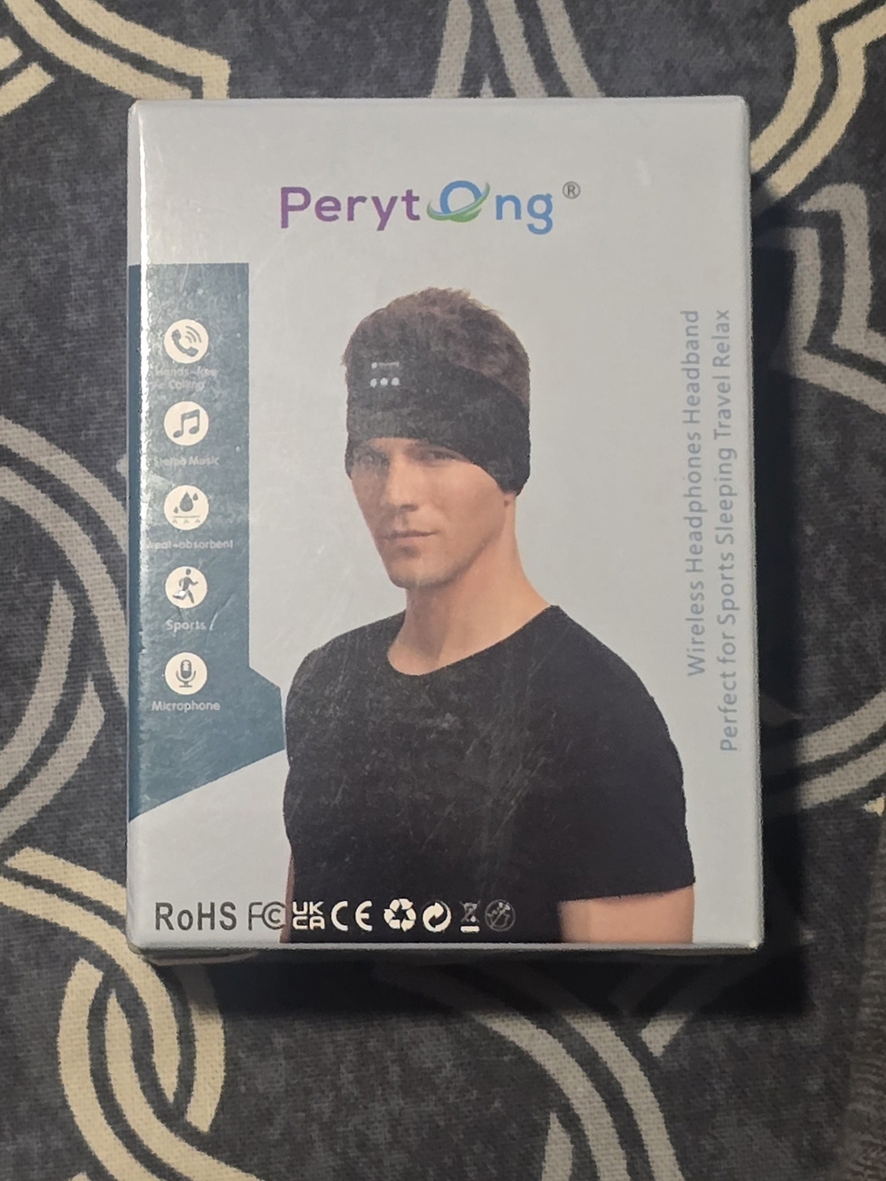 NEW Perytong Bluetooth Sleep Headphones / Sports Headband